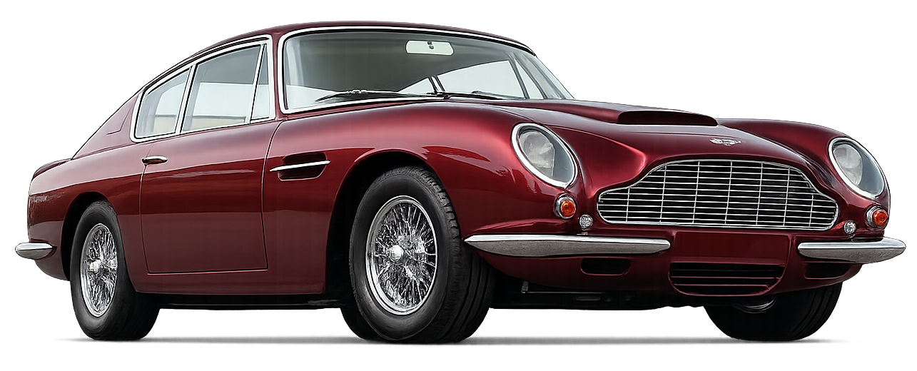 DB6 — three-quarter view