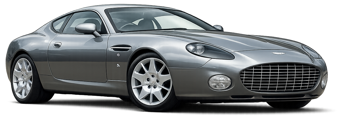 DB7 Zagato — three-quarter view
