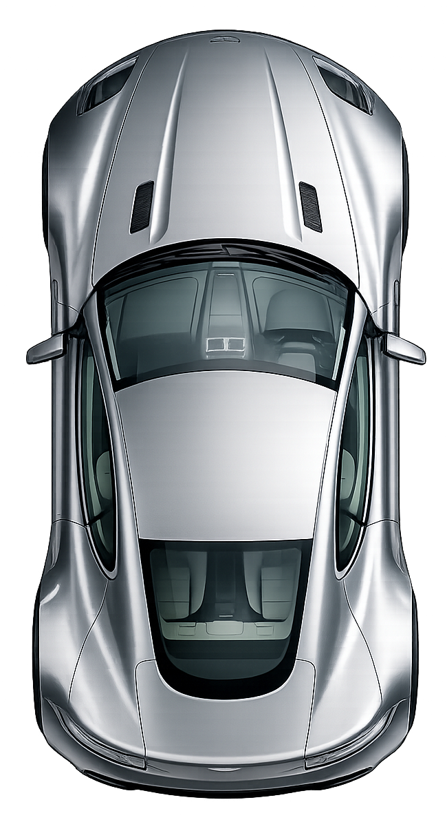 One-77 — vue de dessus