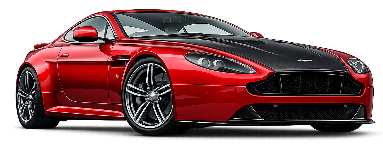 V12 Vantage — three-quarter view