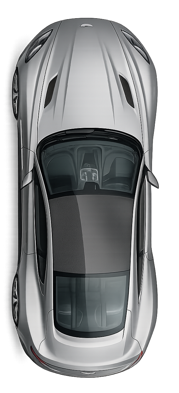 Vanquish Mk2 — vue de dessus