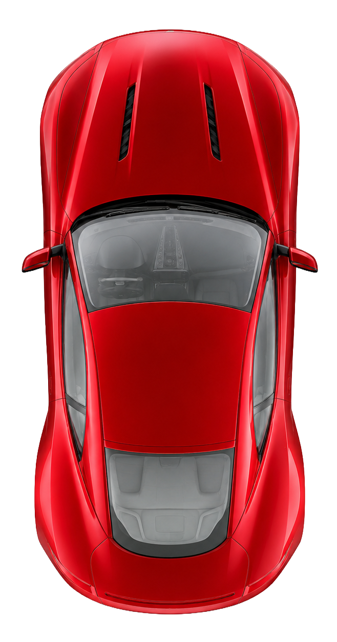 DB12 — vue de dessus