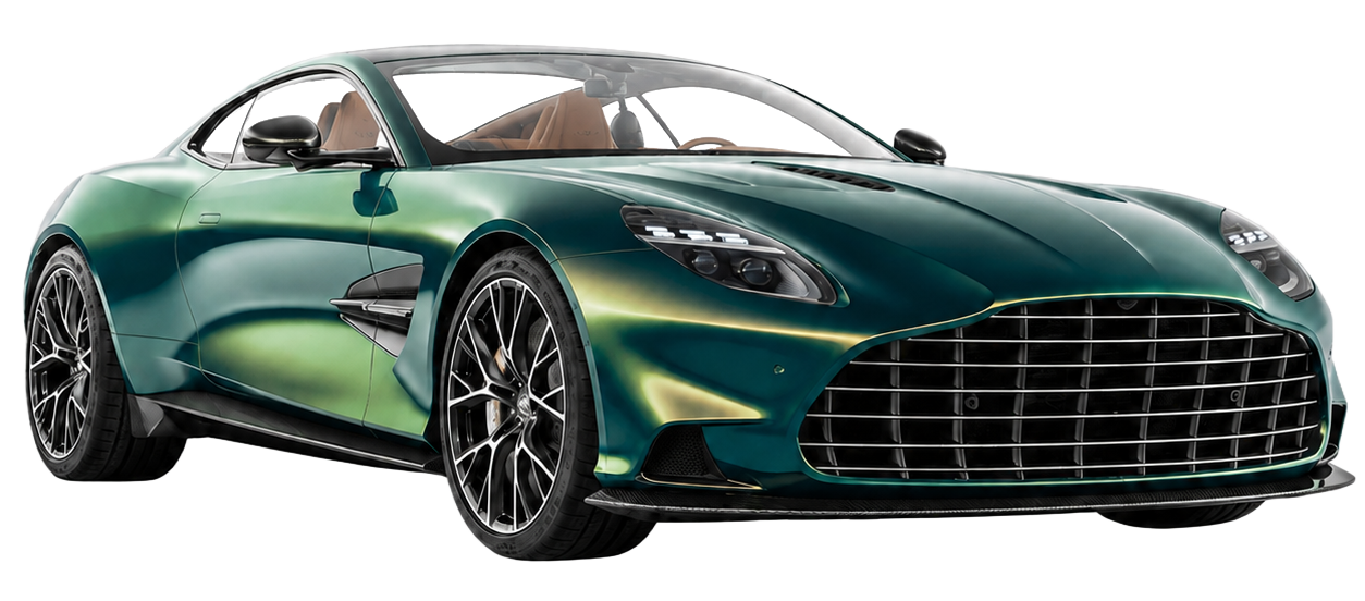 Vanquish Mk3 — three-quarter view