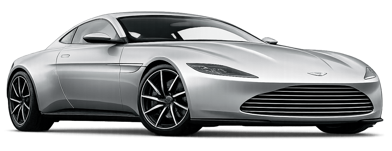 DB10 — three-quarter view