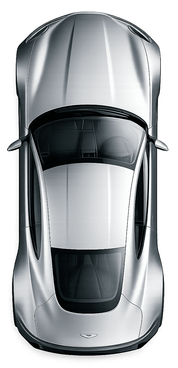 DB10 — vue de dessus