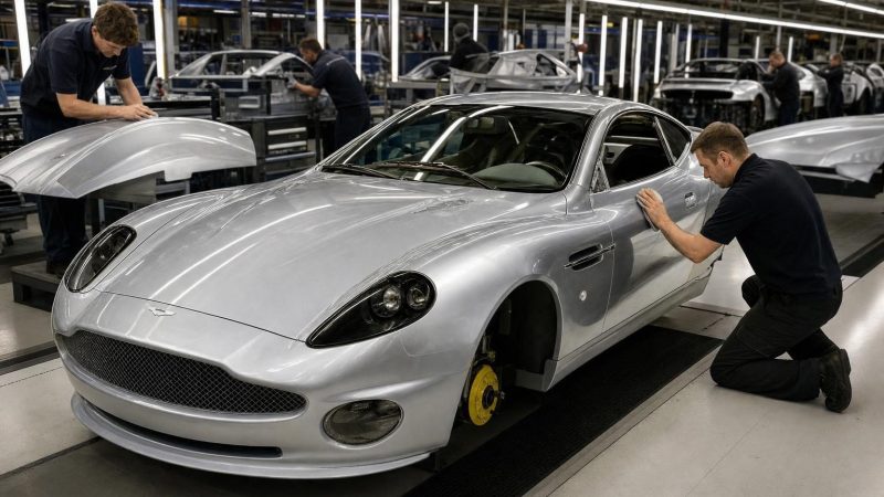 V12 Vanquish 2001: 5 Ultimate build secrets Newport Pagnell kept to itself
